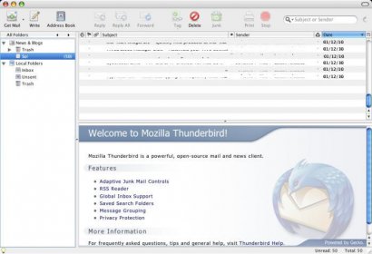 Thunderbird on mac
